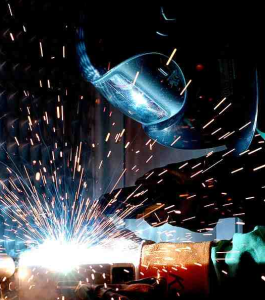 Picture of man welding